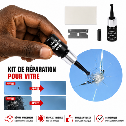Kit de Réparation de Pare-Brise