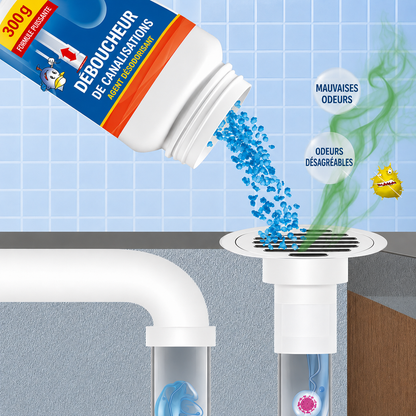 🚿 DÉBOUCHEUR DE CANALISATIONS EN POUDRE(01 ACHETÉ=01 OFFERT)