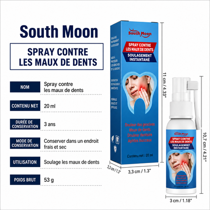 Spray Contre les Maux de Dents : Soulagement Immédiat & Soin Anti-Caries