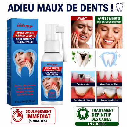 Spray Contre les Maux de Dents : Soulagement Immédiat & Soin Anti-Caries